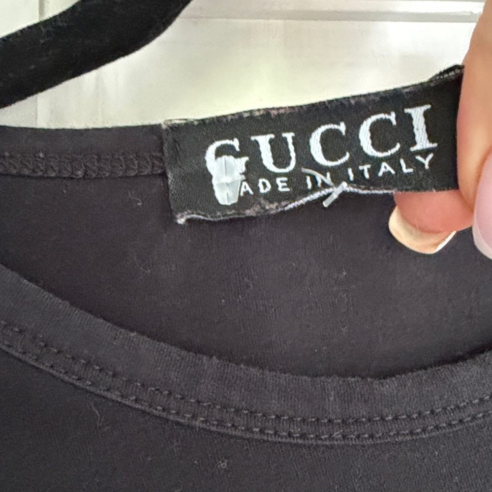 Gucci Black Logo T-Shirt - Picture 2 of 5